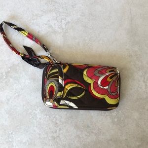 Vera Bradley Wristlet in Puccini pattern